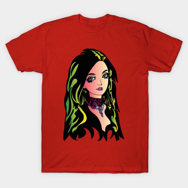 Beautiful Girl T-Shirt by SVGdreamcollection